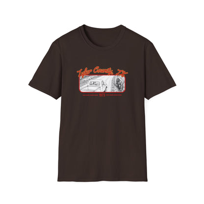Tyler County, TX 1973 Retro Scenic T-Shirt