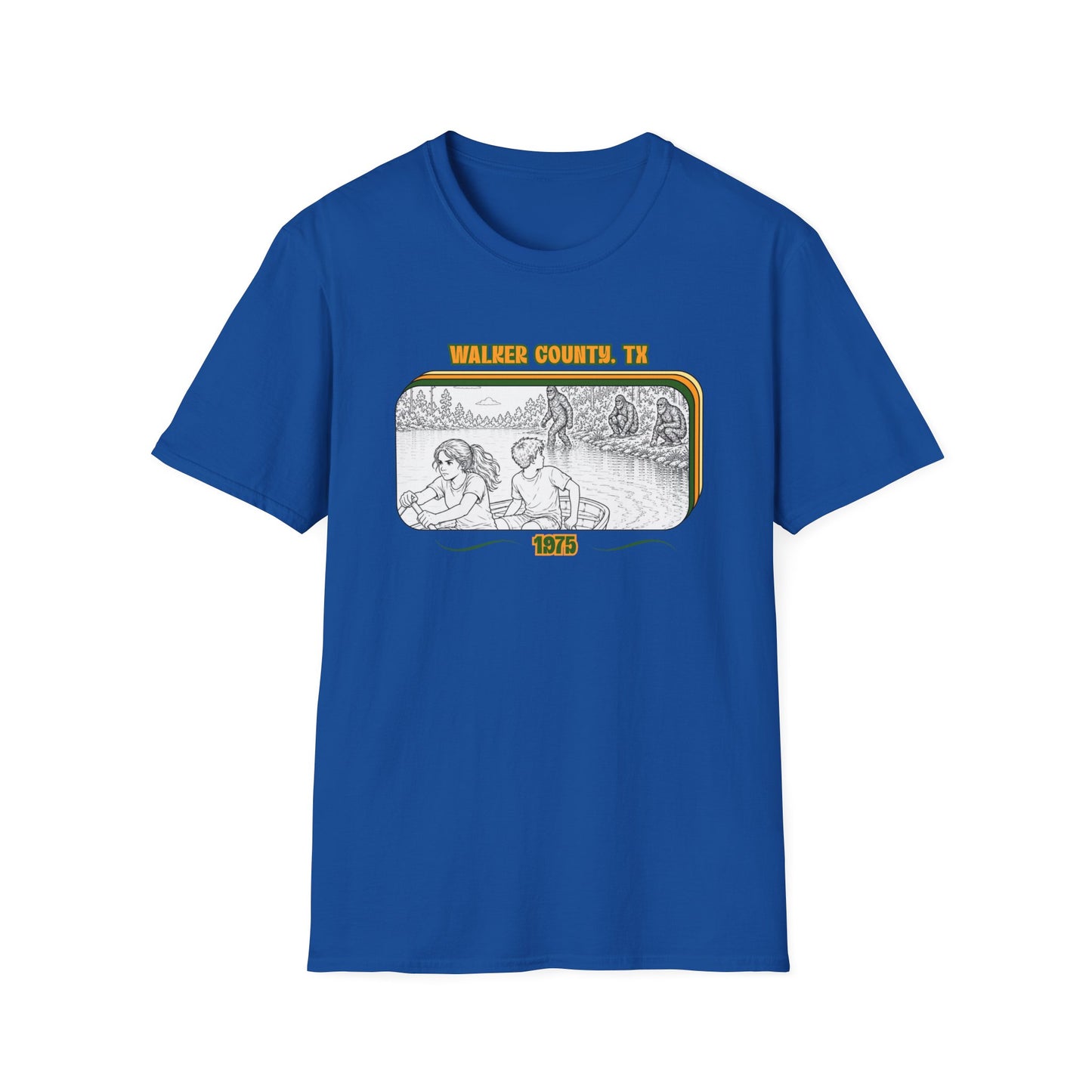 Eyes wide with fear Tee | Huntsville State Park Bigfoot Shirt