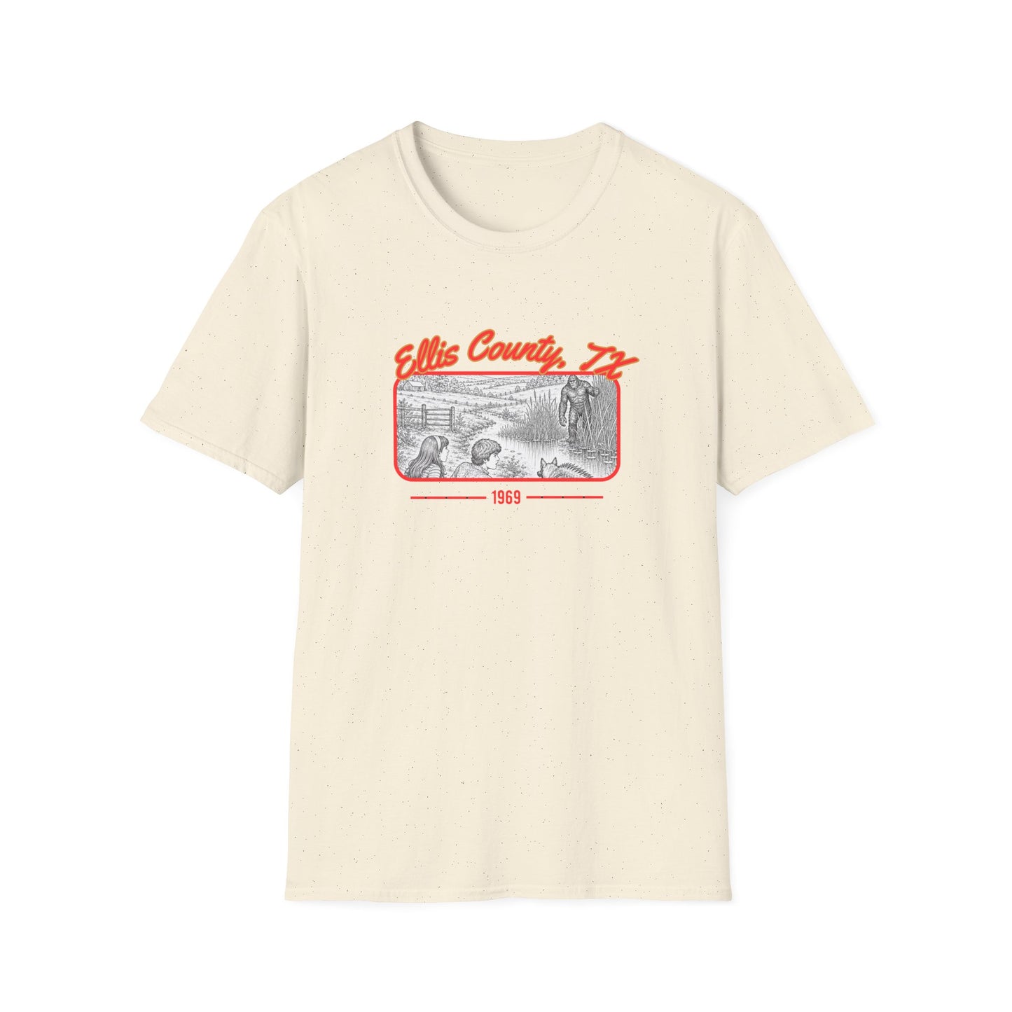 Ellis County, Texas Bigfoot T-Shirt | 1969 Sasquatch Sighting Tee