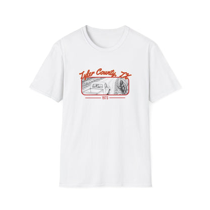 Tyler County, TX 1973 Retro Scenic T-Shirt