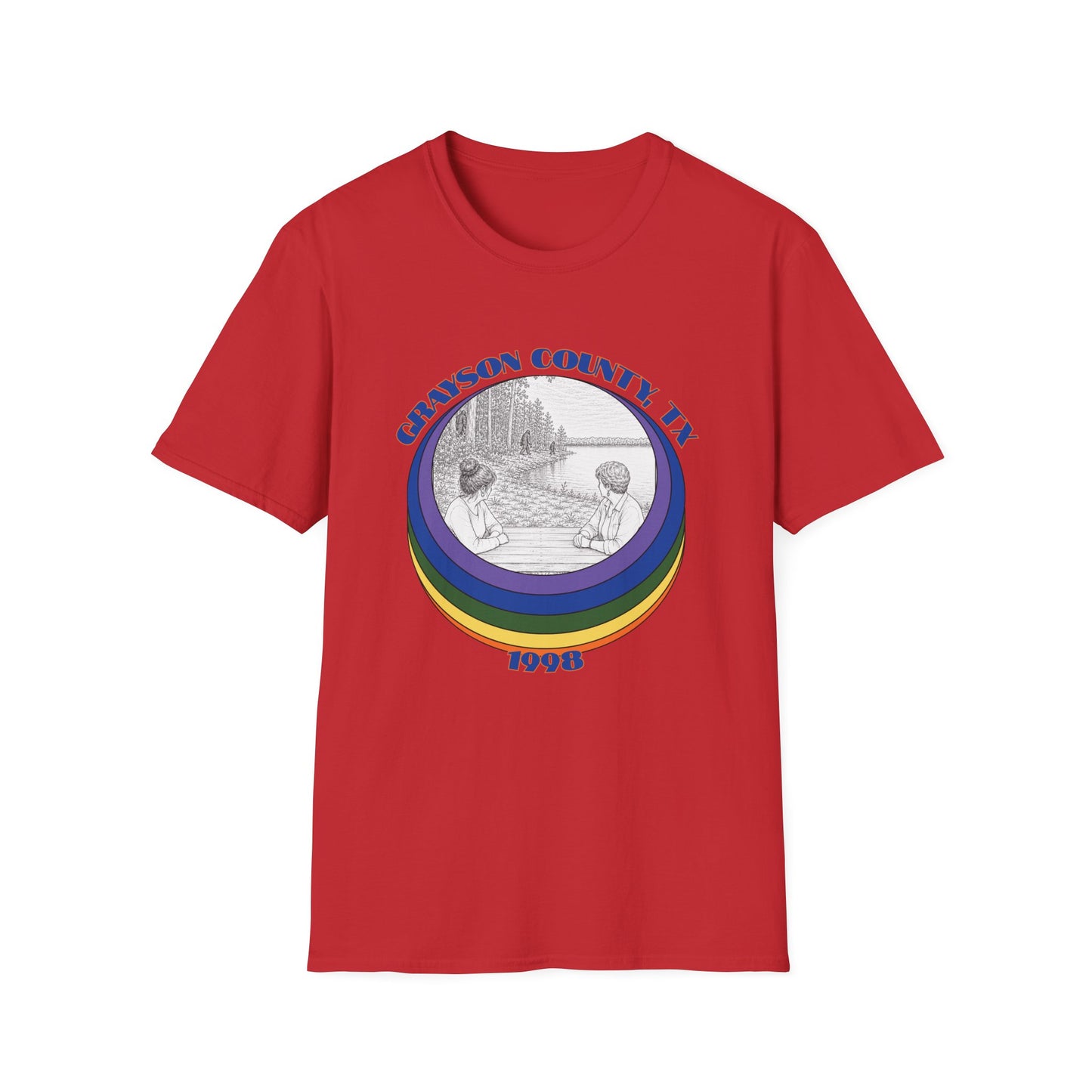 Three Creatures Tee - Grayson County, TX Bigfoot Sighting Shirt