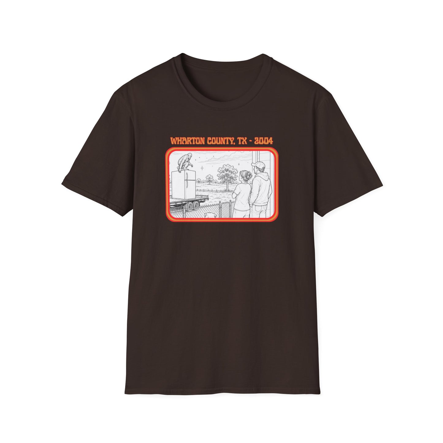 The Fridge Jumper Tee | Wharton County Bigfoot Sighting Shirt