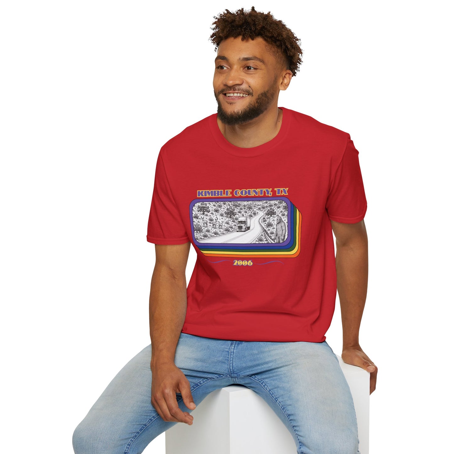 New Year's Bigfoot Sighting Tee - Kimble County, TX Shirt