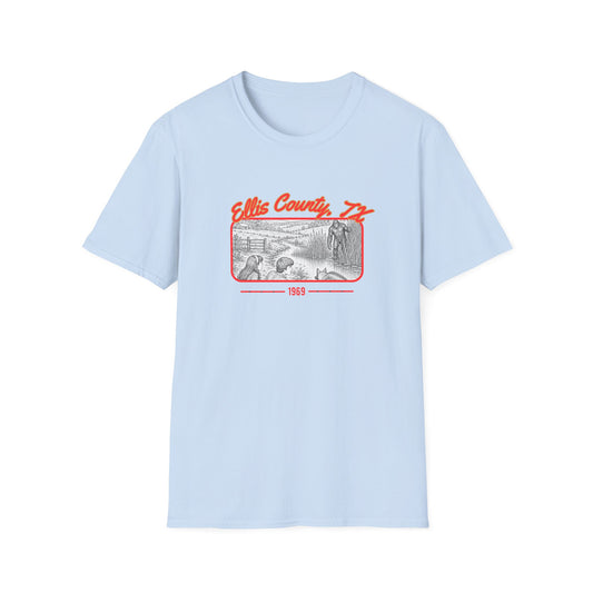 Ellis County, Texas Bigfoot T-Shirt | 1969 Sasquatch Sighting Tee