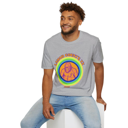 2nd Edition Fence Jumper Bigfoot T-Shirt - Famous Sasquatch Video Tee