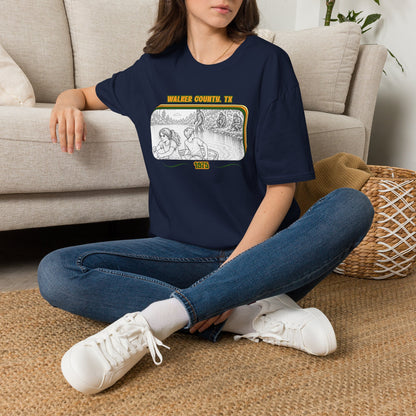Eyes wide with fear Tee | Huntsville State Park Bigfoot Shirt