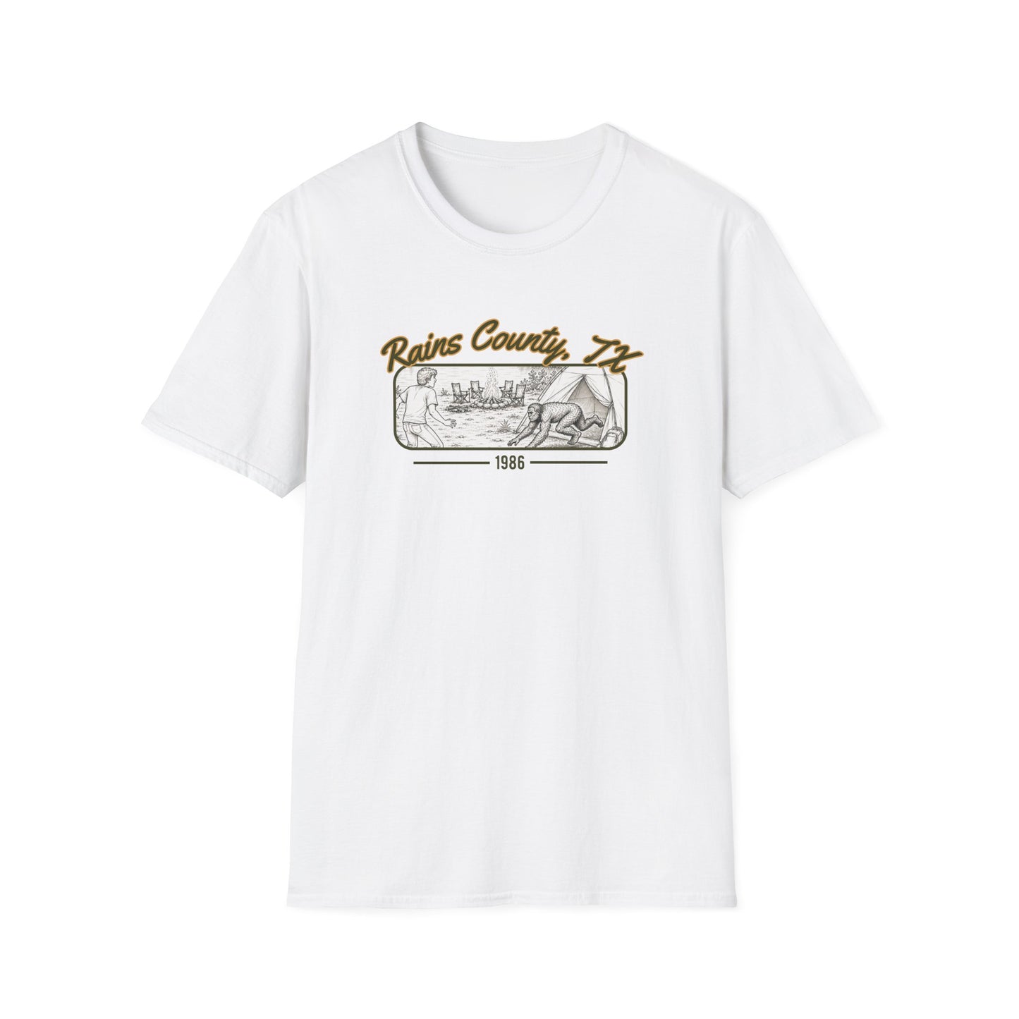 Texas Bigfoot T-shirt - County Legend Series -  Based on Real Experiences