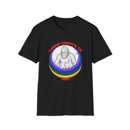 Fence Jumper Bigfoot T-Shirt - Famous Sasquatch Video Tee