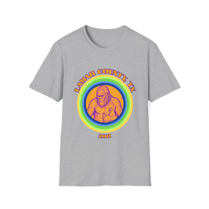 2nd Edition Fence Jumper Bigfoot T-Shirt - Famous Sasquatch Video Tee