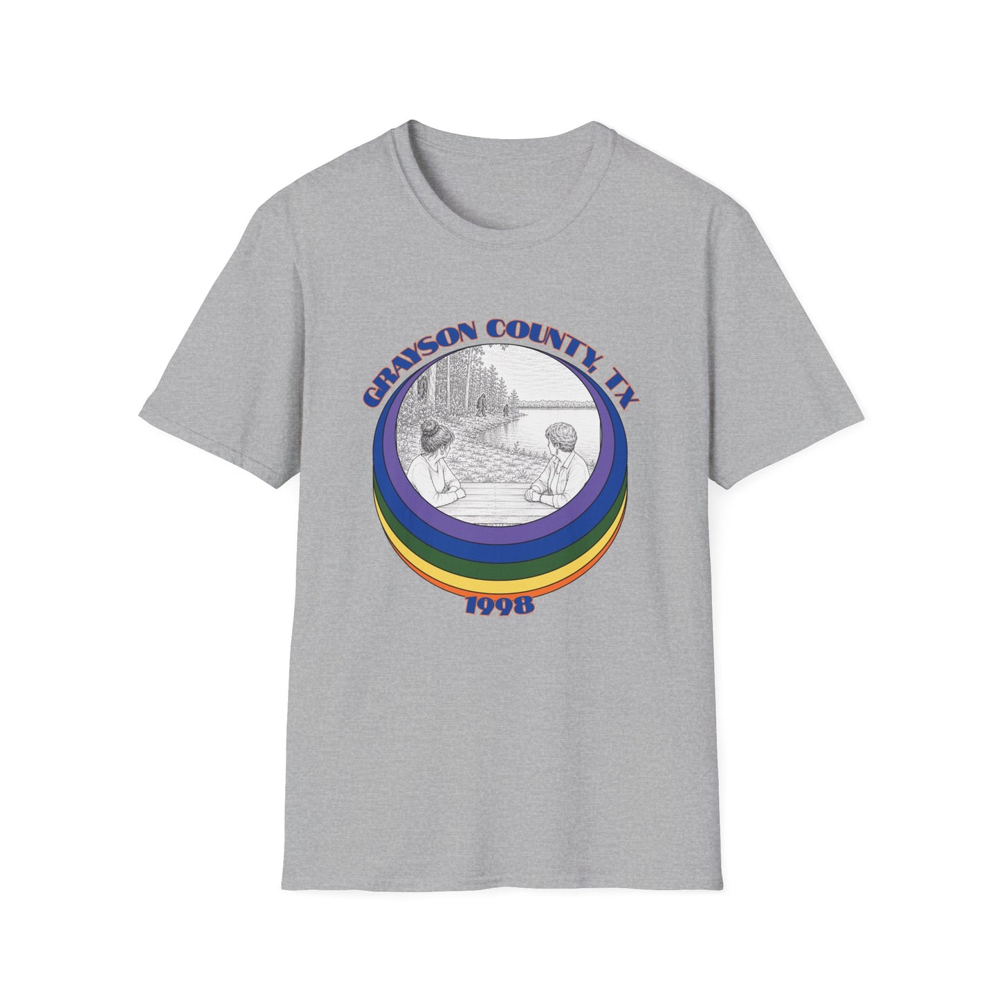 Three Creatures Tee - Grayson County, TX Bigfoot Sighting Shirt