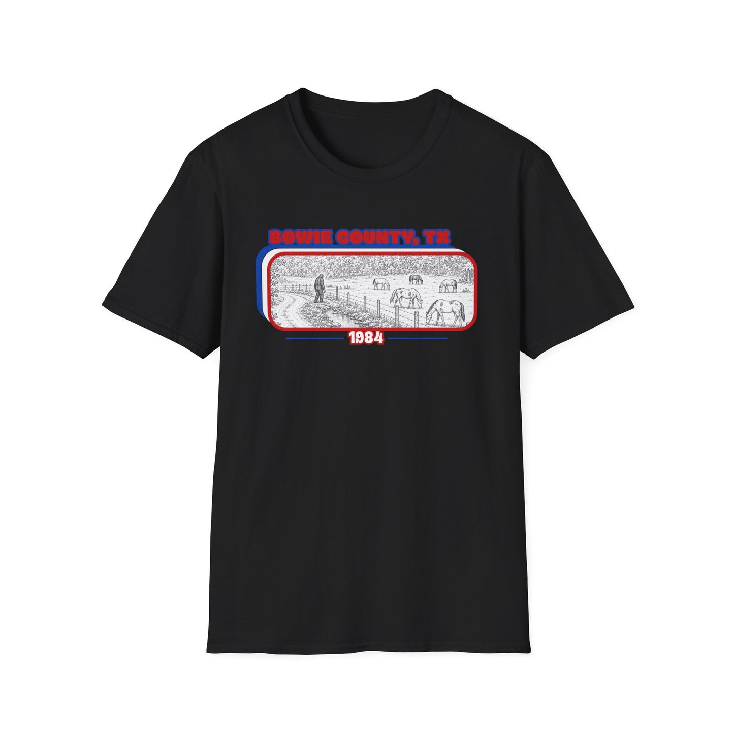 Misty Creek Bigfoot Shirt | Texas Sasquatch Sighting Tee