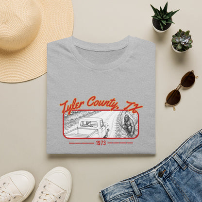 Tyler County, TX 1973 Retro Scenic T-Shirt