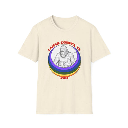 Fence Jumper Bigfoot T-Shirt - Famous Sasquatch Video Tee