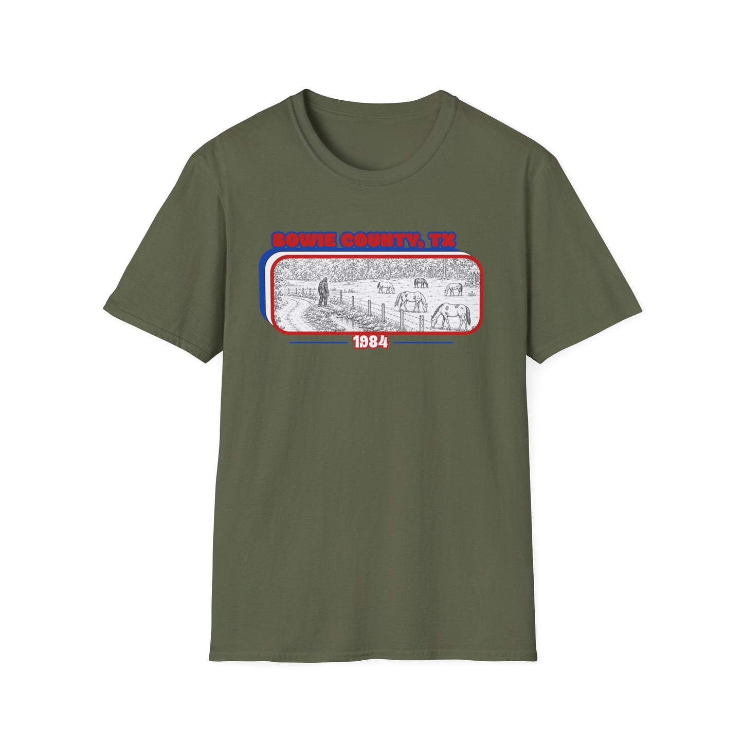 Misty Creek Bigfoot Shirt | Texas Sasquatch Sighting Tee