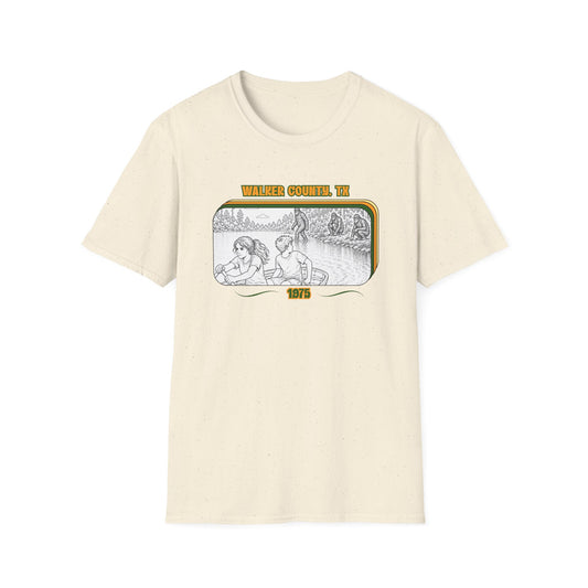 Eyes wide with fear Tee | Huntsville State Park Bigfoot Shirt