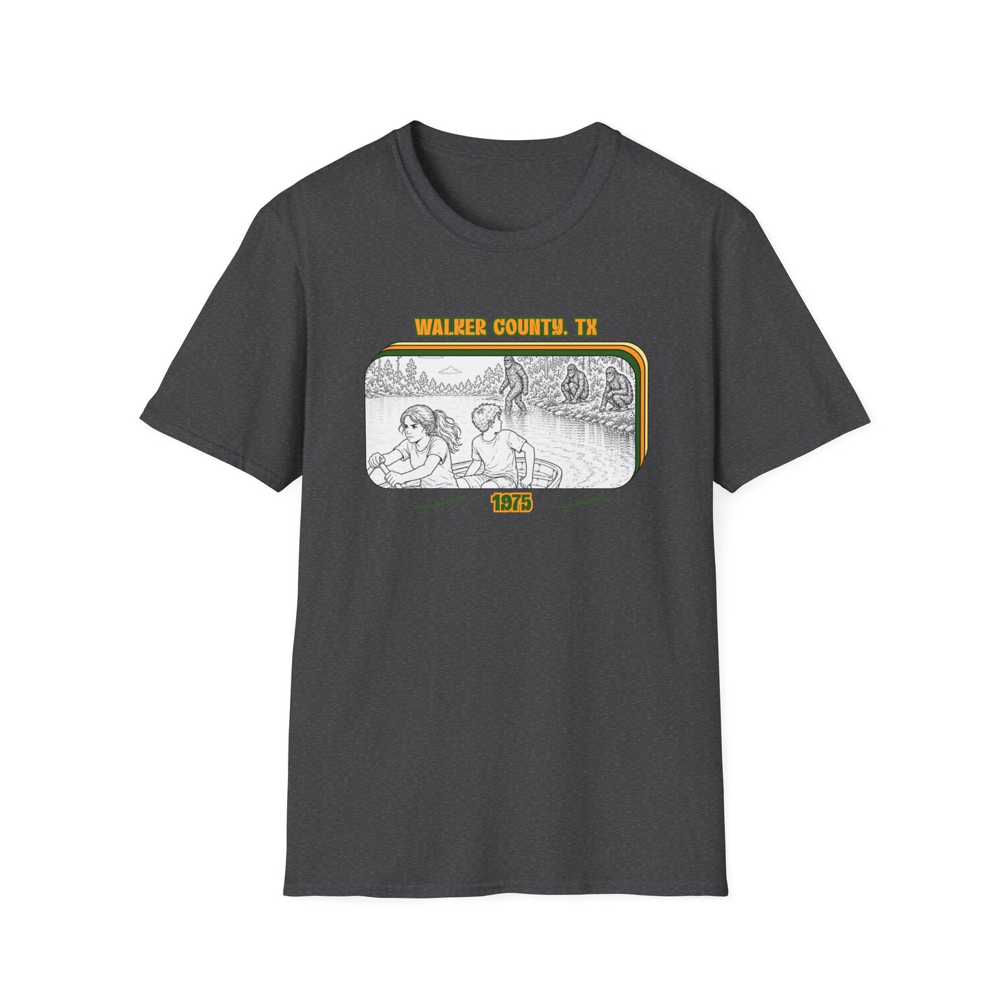 Eyes wide with fear Tee | Huntsville State Park Bigfoot Shirt