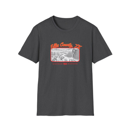 Ellis County, Texas Bigfoot T-Shirt | 1969 Sasquatch Sighting Tee