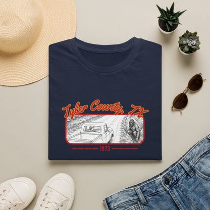 Tyler County, TX 1973 Retro Scenic T-Shirt