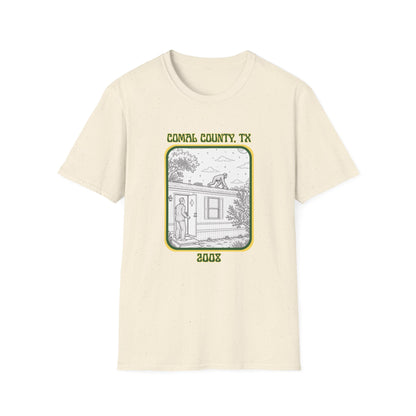 Footsteps on the Roof Tee | New Braunfels Bigfoot Sighting Shirt
