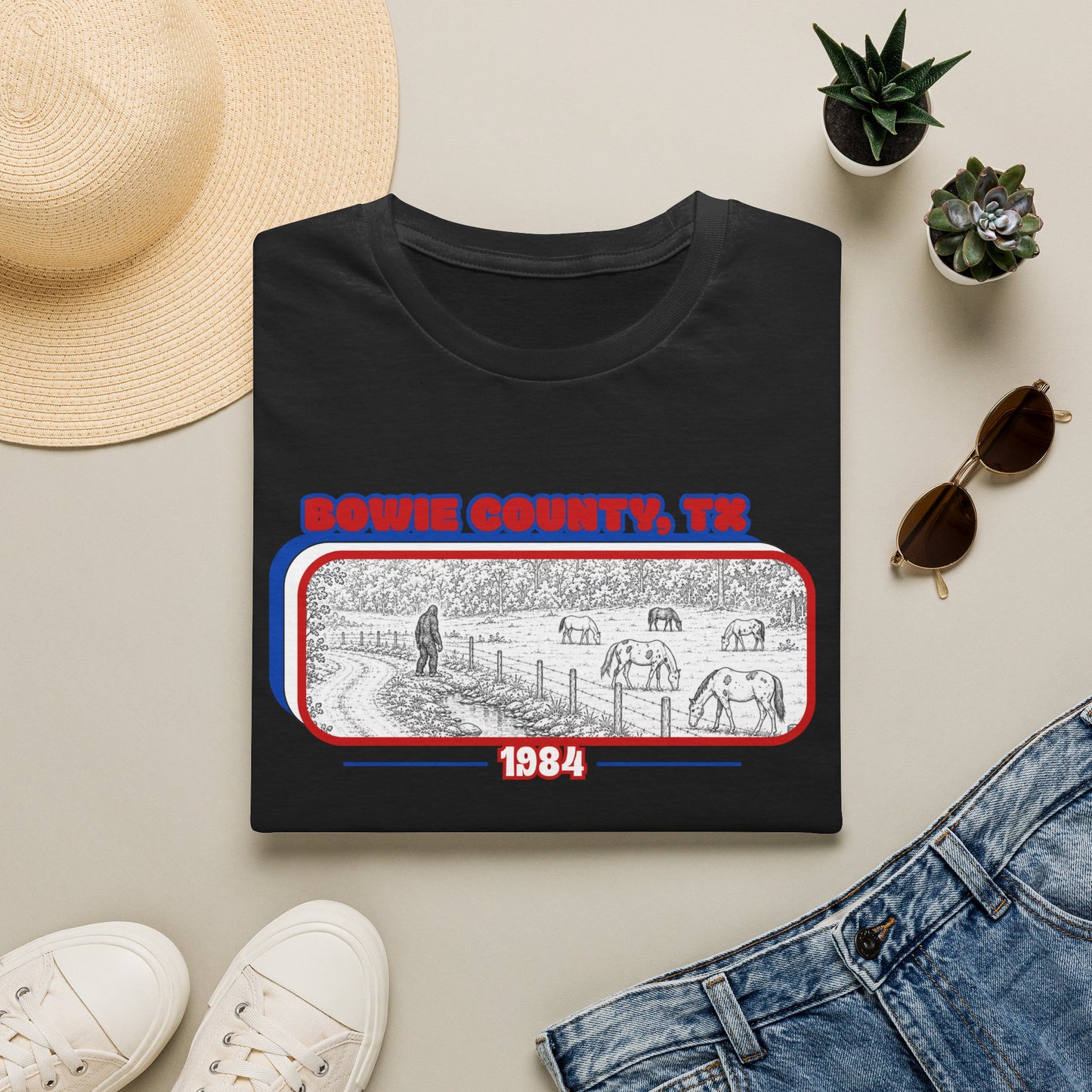 Misty Creek Bigfoot Shirt | Texas Sasquatch Sighting Tee