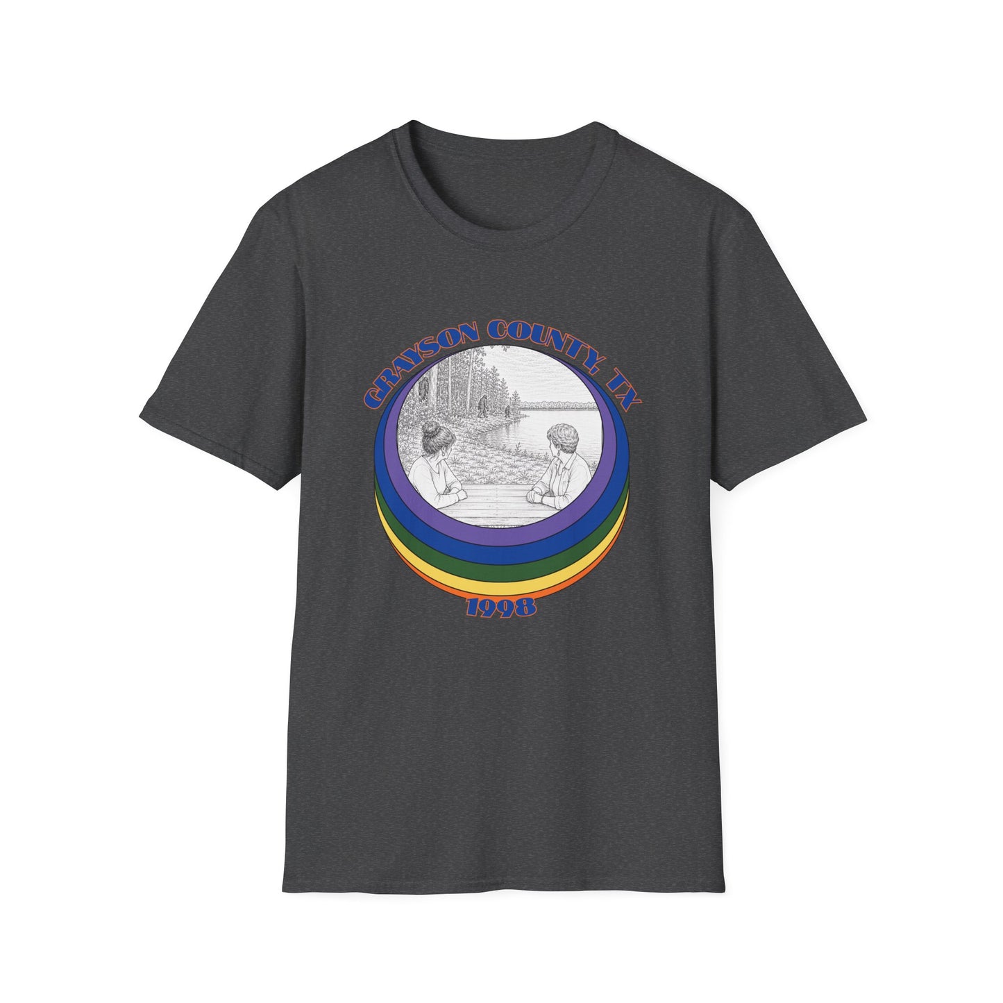 Three Creatures Tee - Grayson County, TX Bigfoot Sighting Shirt